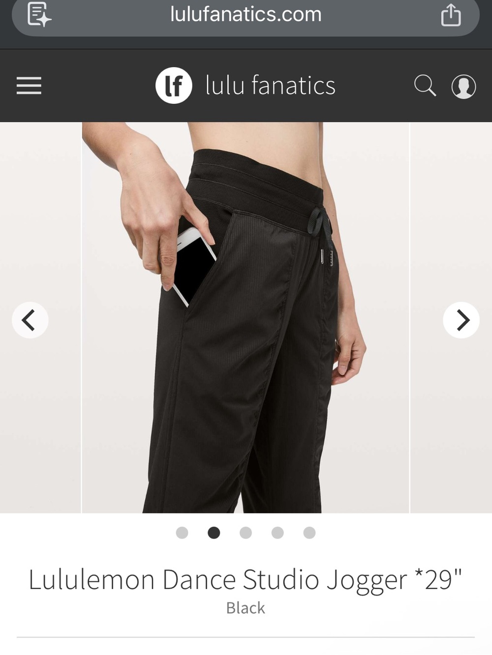 Lululemon Dance Studio Jogger *29" size 8 - Picture 7 of 11